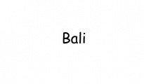 Bali-label