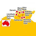 Kakadu-Litchfield Map